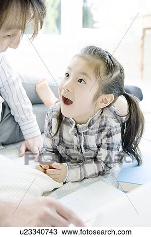 Stock Image - Father and Daughter. Fotosearch