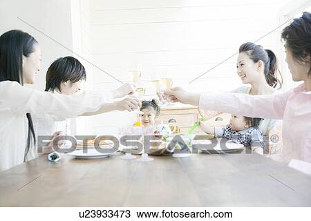 Stock Image - Home Party. Fotosearch