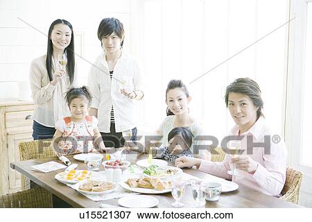 Stock Photo - Home Party. Fotosearch