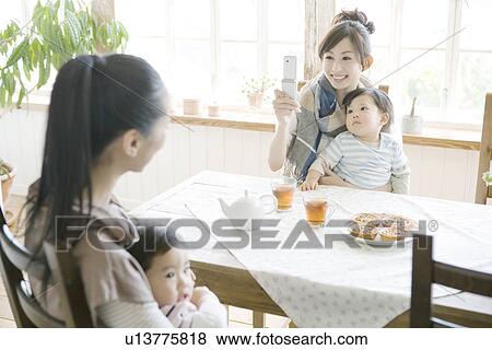 Mothers and Children View Large Photo Image Stock Photo - Mothers and Children. Fotosearch
