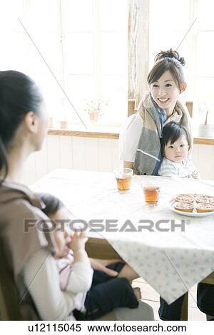 Stock Photography - Mothers and Children. Fotosearch