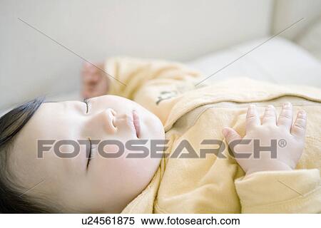 Stock Photography - Sleeping Baby. Fotosearch