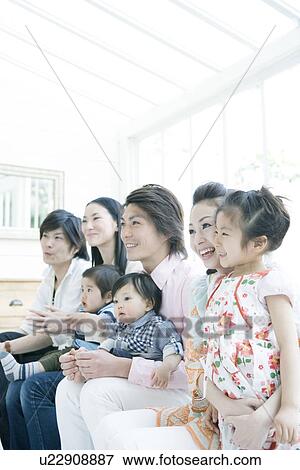 Two Families View Large Photo Image Stock Photo - Two Families. Fotosearch