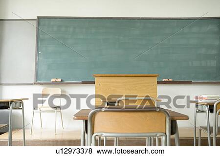 Stock Photo - Empty classroom. Fotosearch