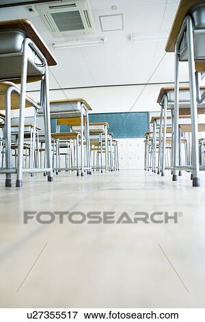Empty classroom View Large Photo Image Stock Photo - Empty classroom. Fotosearch