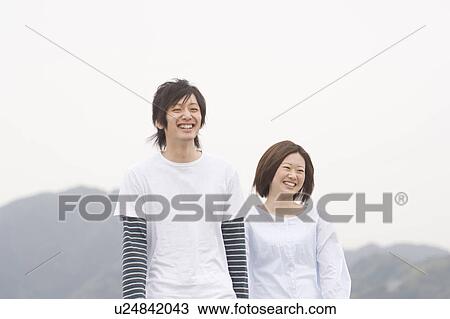 Couple smiling View Large Photo Image Stock Image - Couple smiling. Fotosearch