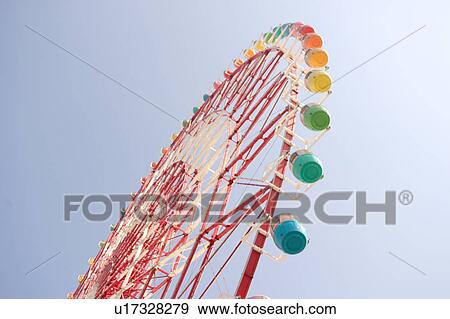 Stock Photo - Ferris Wheel, Odaiba, Tokyo, Japan. Fotosearch