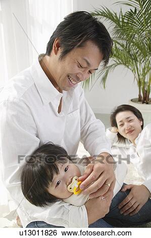 Portrait of a family View Large Photo Image Stock Photograph - Portrait of a family. Fotosearch