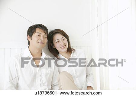 Portrait of adult couple View Large Photo Image Stock Image - Portrait of adult couple. Fotosearch