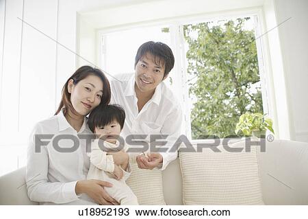 Portrait of a family View Large Photo Image Stock Image - Portrait of a family. Fotosearch