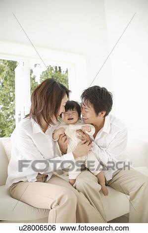Portrait of a family View Large Photo Image Stock Photograph - Portrait of a family . Fotosearch