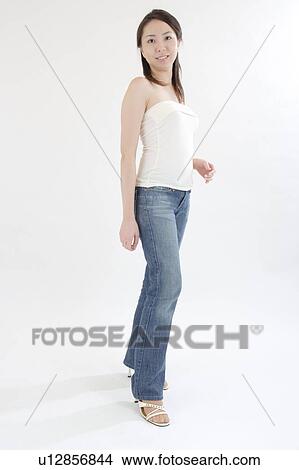 Picture - Portrait of young woman. Fotosearch