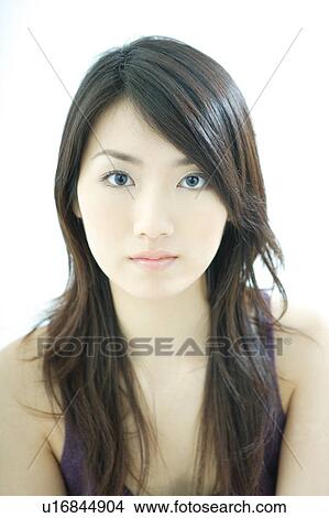 Picture - Portrait of young woman. Fotosearch