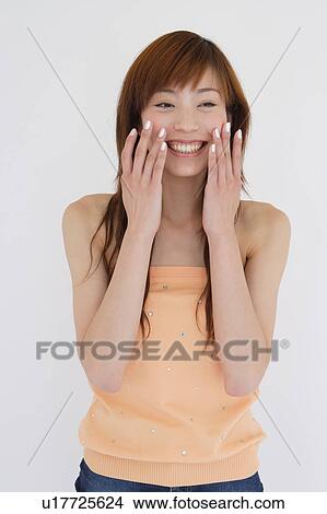 Portrait of young woman View Large Photo Image Picture - Portrait of young woman. Fotosearch