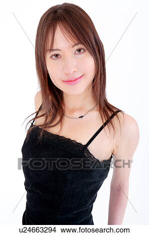 Picture - Portrait of young woman. Fotosearch