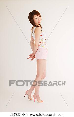 Portrait of young woman View Large Photo Image Stock Image - Portrait of young woman. Fotosearch
