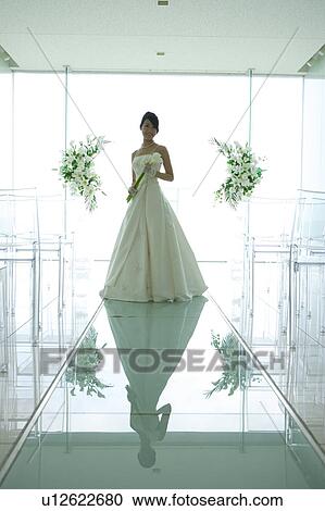 Bride standing at altar View Large Photo Image Stock Image - Bride standing at altar. Fotosearch