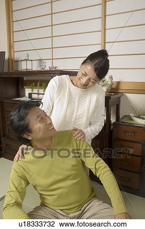 Mature couple looking at each other View Large Photo Image Stock Image - Mature couple looking at each other. Fotosearch