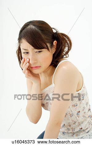 Young woman crying View Large Photo Image Stock Image - Young woman crying. Fotosearch
