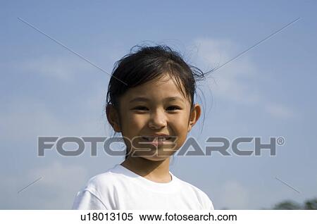Stock Photography - Girl smiling. Fotosearch