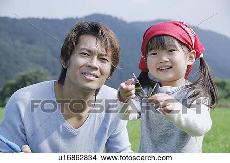 Picture - Father and daughter. Fotosearch