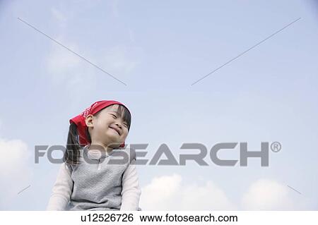 Stock Photograph - Girl smiling. Fotosearch