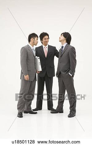 Stock Photo - Arguing businessmen. Fotosearch