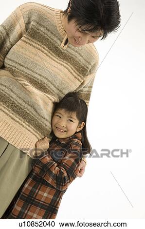 Stock Image - Father and daughter. Fotosearch