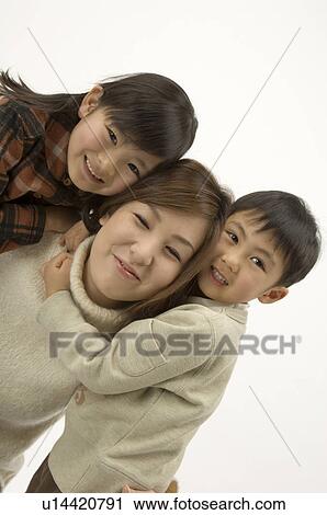 Mother and children View Large Photo Image Stock Image - Mother and children. Fotosearch