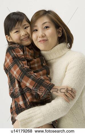 Stock Photo - Mother and daughter. Fotosearch