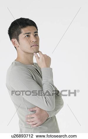 Portrait of mid adult man View Large Photo Image Stock Image - Portrait of mid adult man. Fotosearch