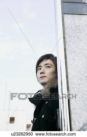 Portrait of young man View Large Photo Image Stock Image - Portrait of young man. Fotosearch