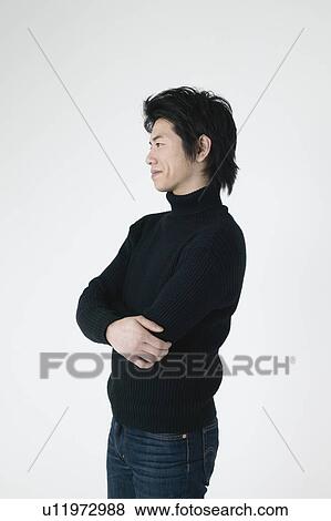 Stock Photo - Portrait of young man. Fotosearch