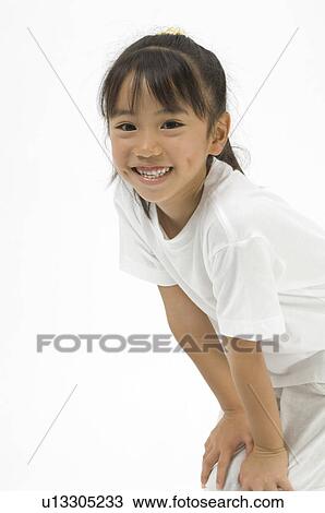 Portrait of elementary age girl View Large Photo Image Stock Image - Portrait of elementary age girl. Fotosearch