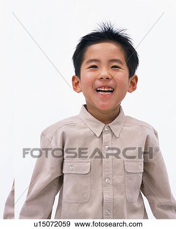Portrait of a cute boy View Large Photo Image Stock Photo - Portrait of a cute boy. Fotosearch