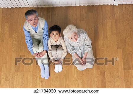 Grand parents and a grand son View Large Photo Image Stock Image - Grand parents and a grand son. Fotosearch
