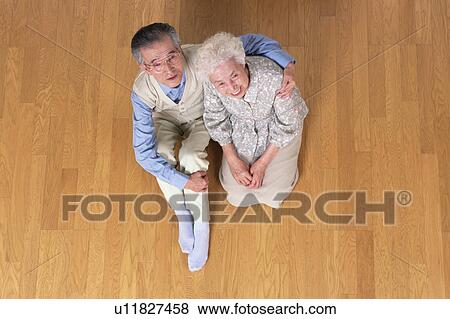 Stock Photo - Portrait of a senior couple. Fotosearch