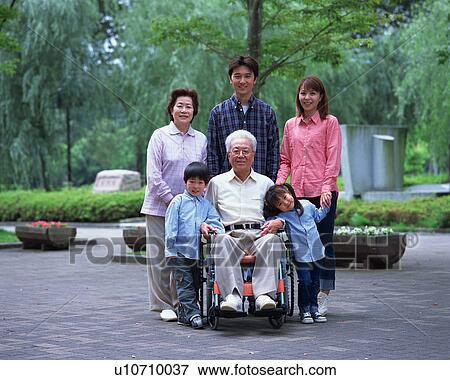 Portrait of three generational family View Large Photo Image Stock Photo - Portrait of three generational family. Fotosearch