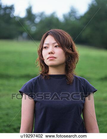 Portrait of a young woman View Large Photo Image Stock Image - Portrait of a young woman. Fotosearch