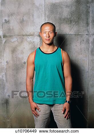 Stock Photo - Portrait of a young man. Fotosearch