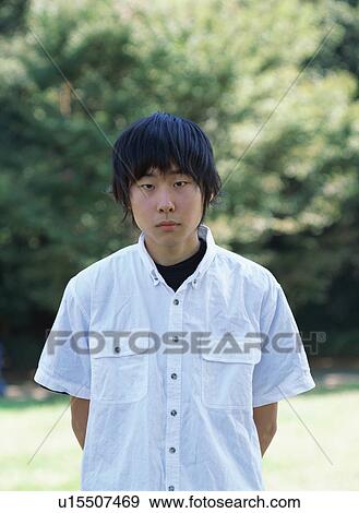 Stock Photo - Portrait of a young man. Fotosearch