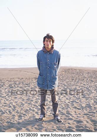 Stock Photo - Portrait of a young man. Fotosearch