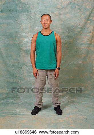 Stock Photograph - Portrait of a young man. Fotosearch