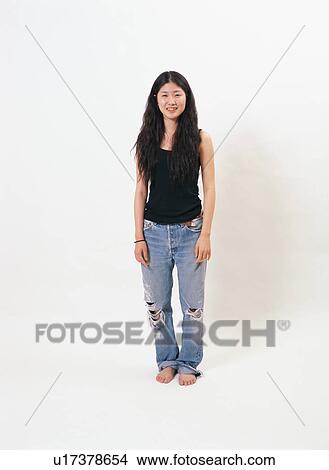 Picture - Portrait of a young woman. Fotosearch