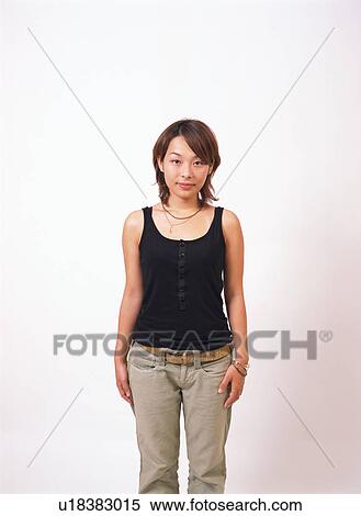 Portrait of a young woman View Large Photo Image Stock Photography - Portrait of a young woman. Fotosearch