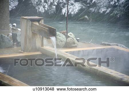 Stock Photo - Hot springs, Yamanaka, Ishikawa, Japan. Fotosearch