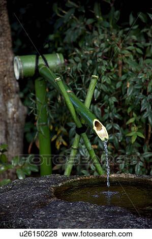 Water basin in a garden View Large Photo Image Stock Photo - Water basin in a garden. Fotosearch