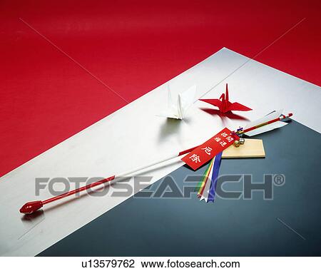 Arrow and origami cranes View Large Photo Image Stock Image - Arrow and origami cranes. Fotosearch
