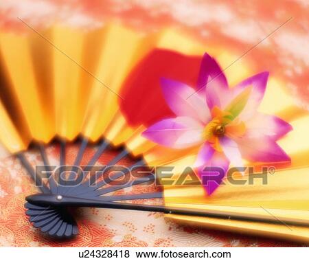 Folding fan View Large Photo Image Stock Photo - Folding fan. Fotosearch
