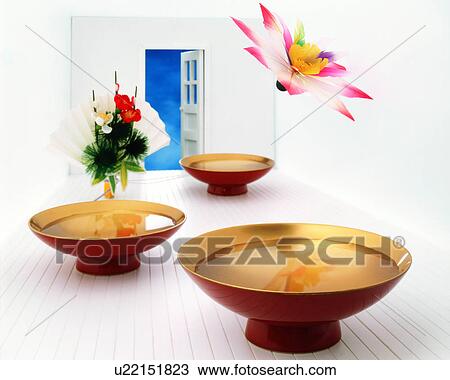 Sake cups View Large Photo Image Stock Image - Sake cups. Fotosearch